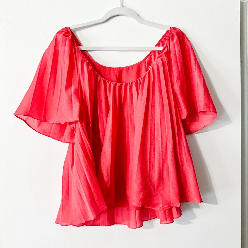 Sezane Romy Blouse Poppy Size 34 US 2 - Picture 3 of 7